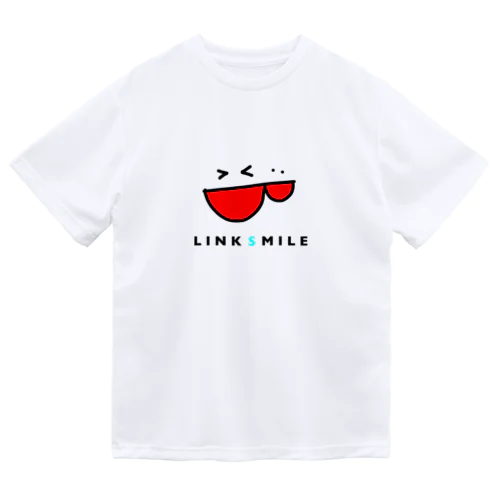 LINKSMILE ロゴ ドライTシャツ