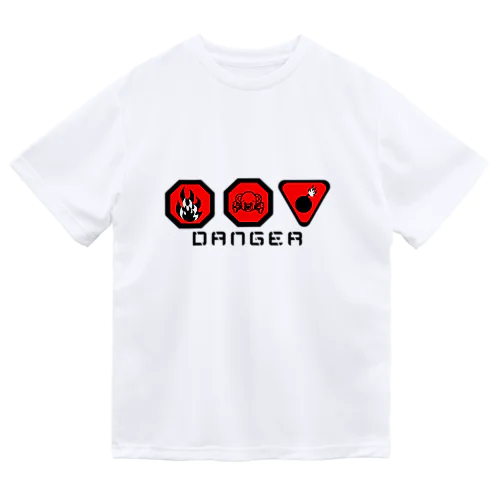 KARZ Logo DANGER ドライTシャツ