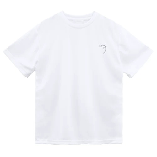 ワンポイントトカゲ Dry T-Shirt