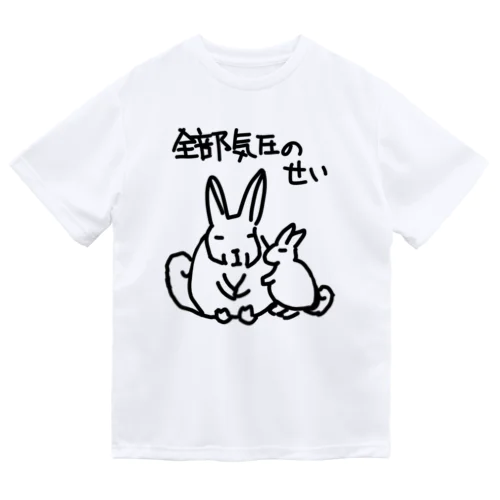 全部気圧のせい【ヤマビスカッチャ】 Dry T-Shirt