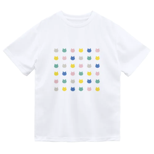 ネコパターン Dry T-Shirt