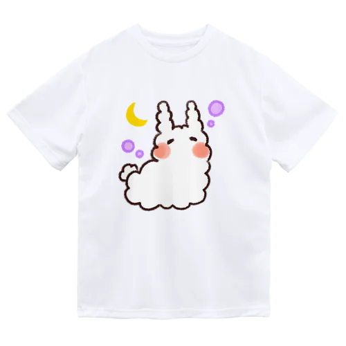 うさぎのうみうし(ウトウトver.) ドライTシャツ