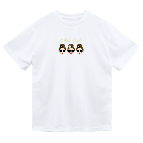 Hello Girls ドライTシャツ