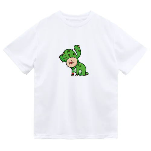 サボテンぶった ドライTシャツ