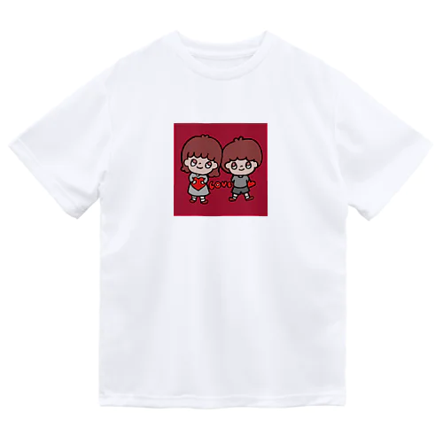 女の子男の子 ドライTシャツ