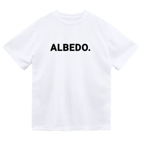 ALBEDO　黒 ドライTシャツ