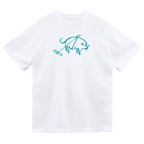 仙厓　きゃふん犬 ドライTシャツ