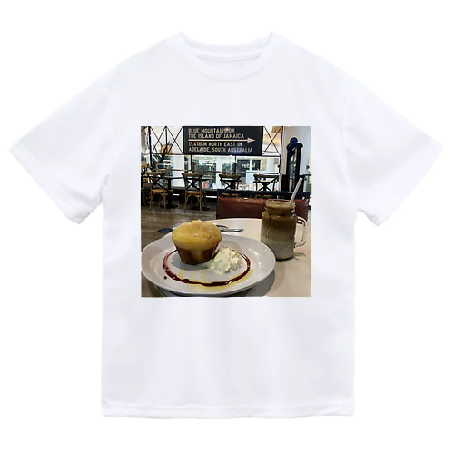 いつものカフェ ドライTシャツ