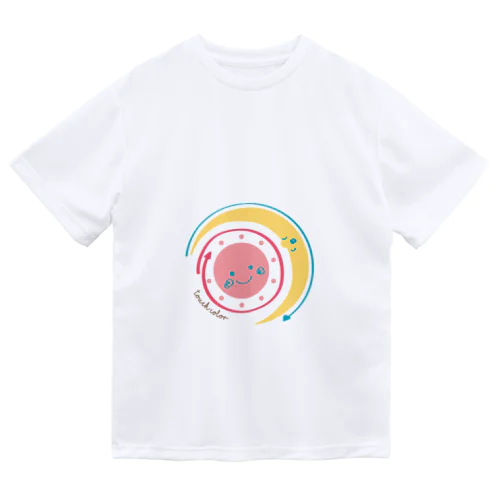 なでなで太陽と月 Dry T-Shirt