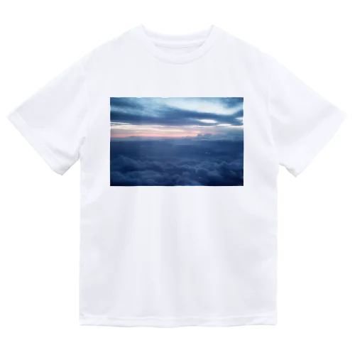 雲の絨毯 ドライTシャツ