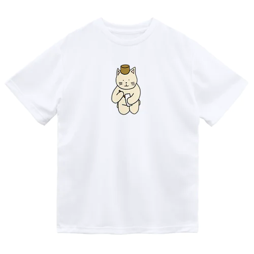 俳句ねこ ドライTシャツ