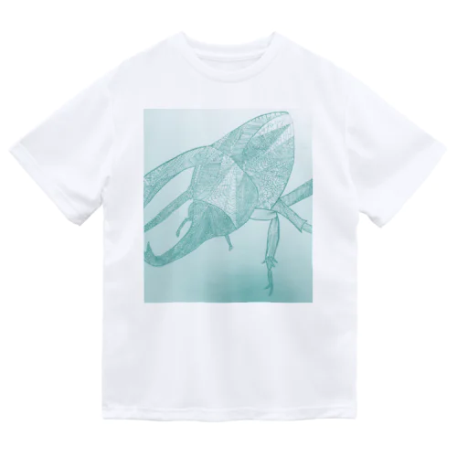 グラントシロカブトな模様　 Dry T-Shirt