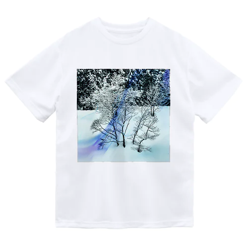 冬の森 ドライTシャツ