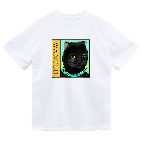 黒猫WANTED Dry T-Shirt