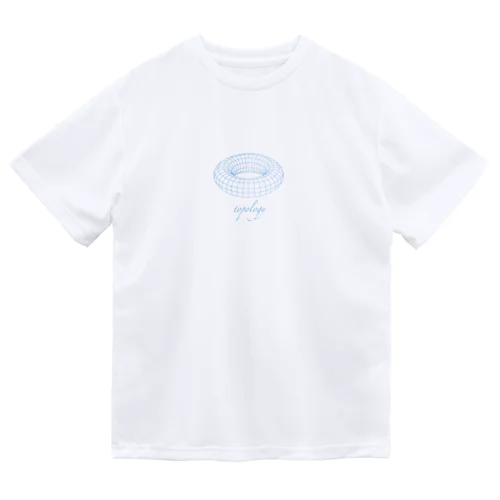 topology（位相幾何学）トーラス Dry T-Shirt