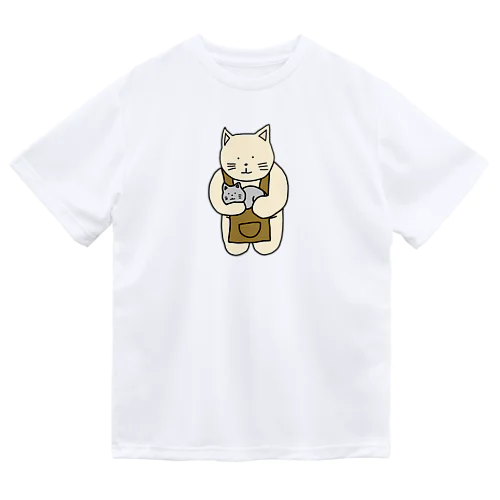 猫カフェねこ Dry T-Shirt