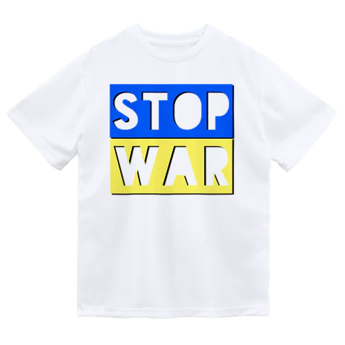 STOP WAR  ドライTシャツ