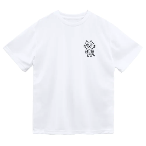 やば猫（ワンポイント） ドライTシャツ