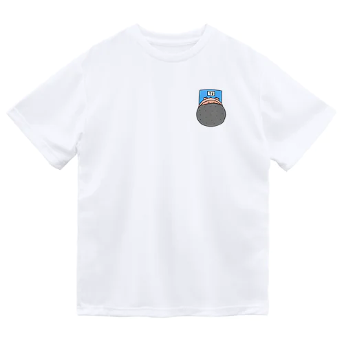 体重計（ワンポイント） ドライTシャツ