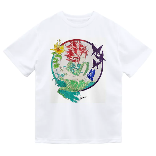 蝶よ花よ Dry T-Shirt