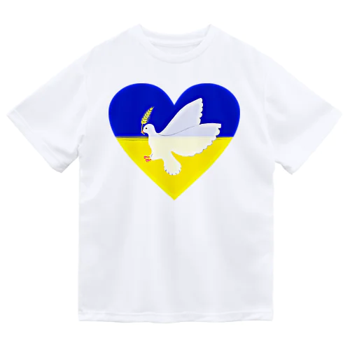 Pray For Peace ウクライナ応援 Dry T-Shirt