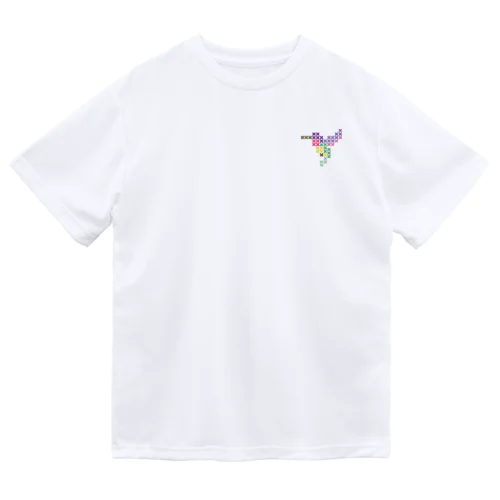 ハミングバード Cross-stitch Dry T-Shirt