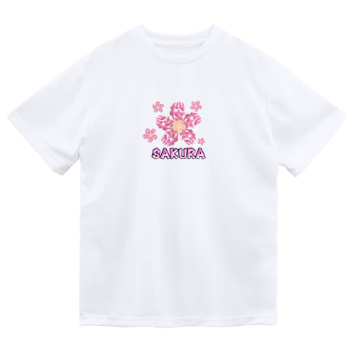 こんなカンジ？（漢字）　桜バージョン ドライTシャツ