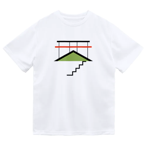 建築漢字　琴 Dry T-Shirt