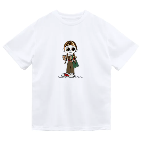 ラテちゃんのユウウツ ドライTシャツ