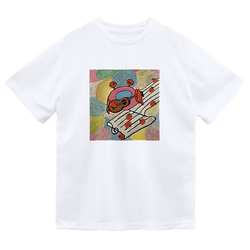 トマトとカニ Dry T-Shirt