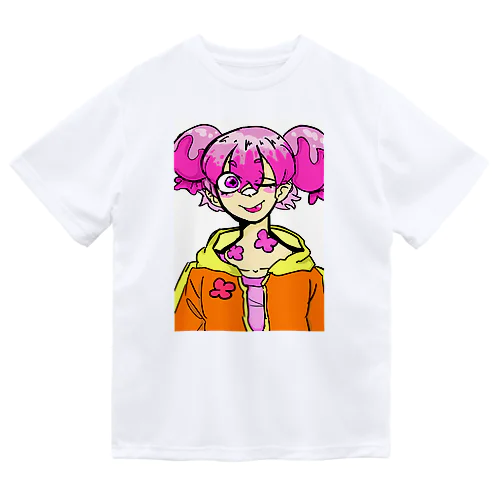 アイスクリームガール ドライTシャツ