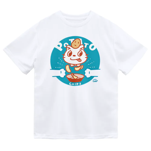 くれくれポテトチップスA ドライTシャツ