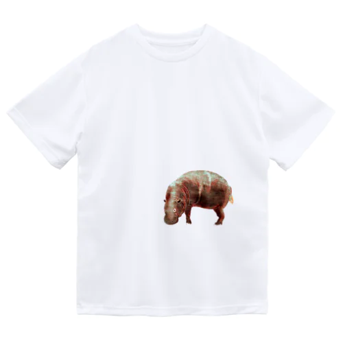算木崩し × コビトカバ Dry T-Shirt
