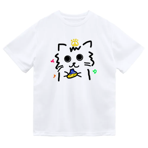 ウクライナオカリナねこ ドライTシャツ