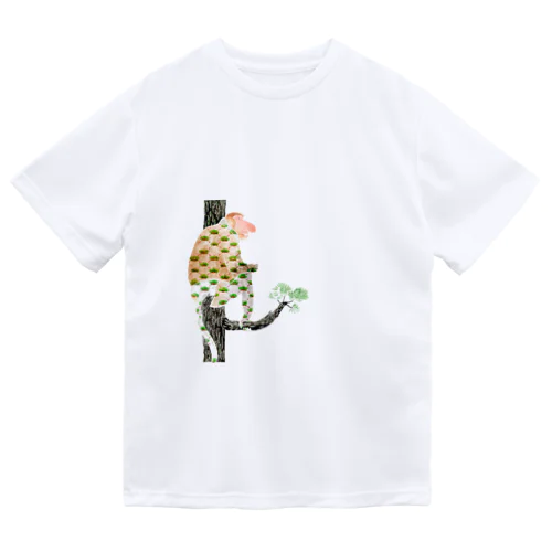 笠松 × テングザル ドライTシャツ