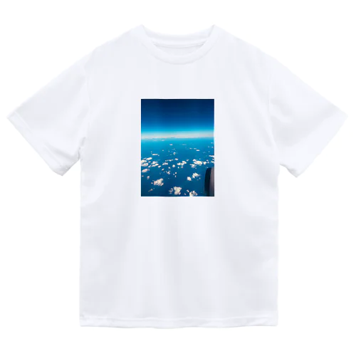 飛行機から見た青空 Dry T-Shirt