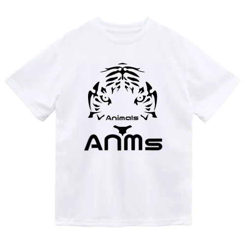 Animals ホワイトタイガー Dry T-Shirt