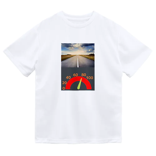 時速80キロ ドライTシャツ