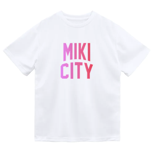 三木市 MIKI CITY ドライTシャツ