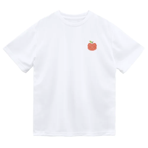 【こぎんリンゴ】シンプルなりんご Ι 赤  ドライTシャツ