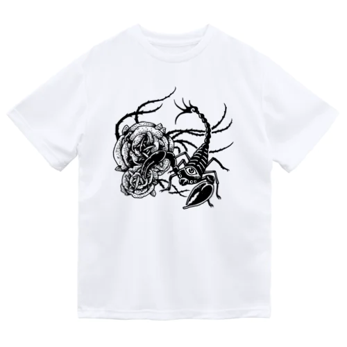 砂漠の薔薇蠍 ドライTシャツ