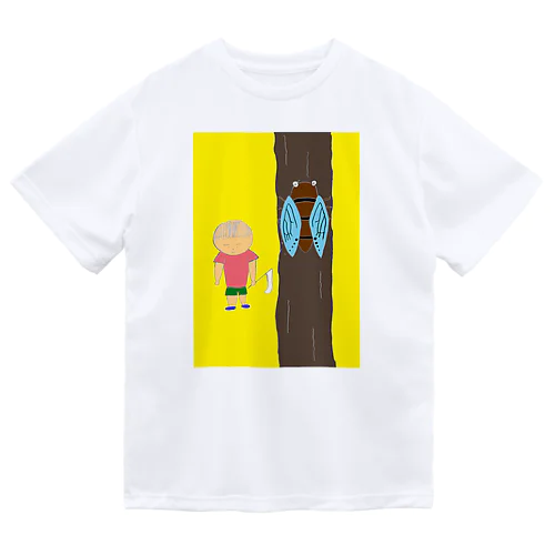 セミ採り２ Dry T-Shirt