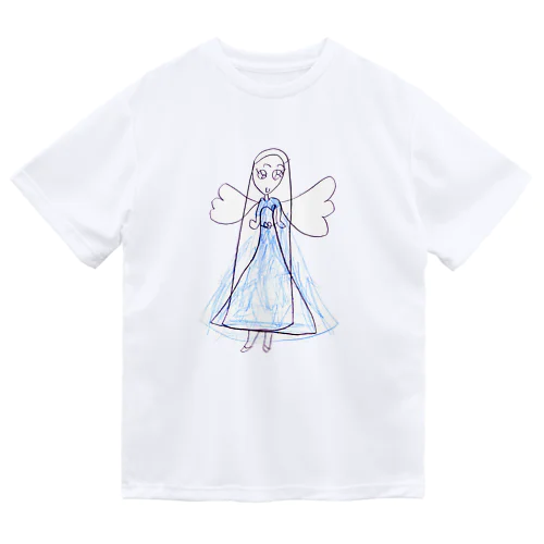 ドレスを着た天使 ドライTシャツ