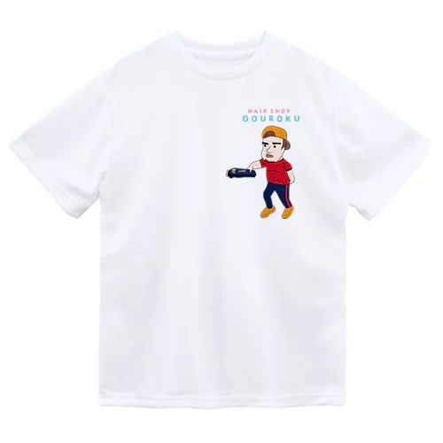 三塁ぎわのゴロちゃん ドライTシャツ