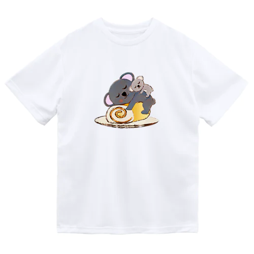 コアラのロールケーキ ドライTシャツ