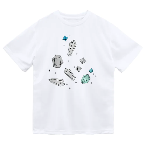 青い石 Dry T-Shirt