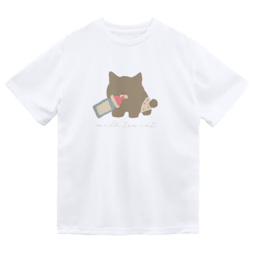 ミルクティーキャット ドライTシャツ