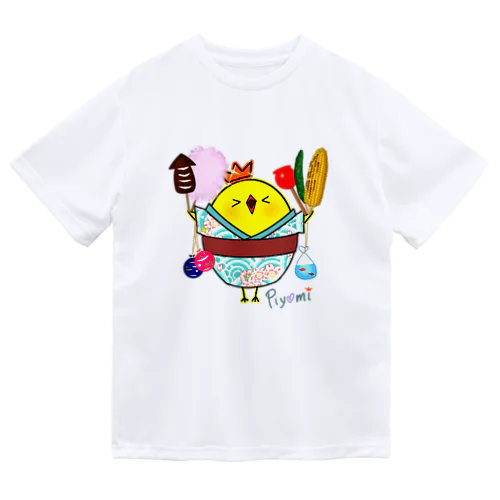 ピヨミちゃん(お祭り) ドライTシャツ