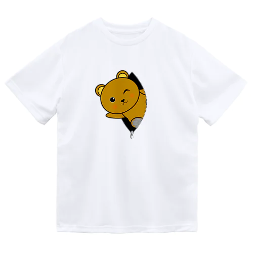 くまちゃんこんにちわ ドライTシャツ