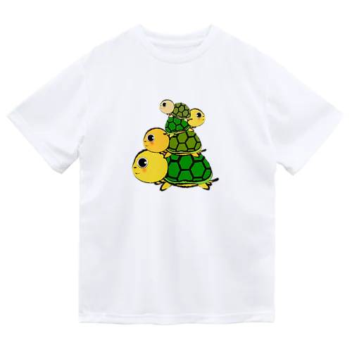 亀タワーnew ドライTシャツ